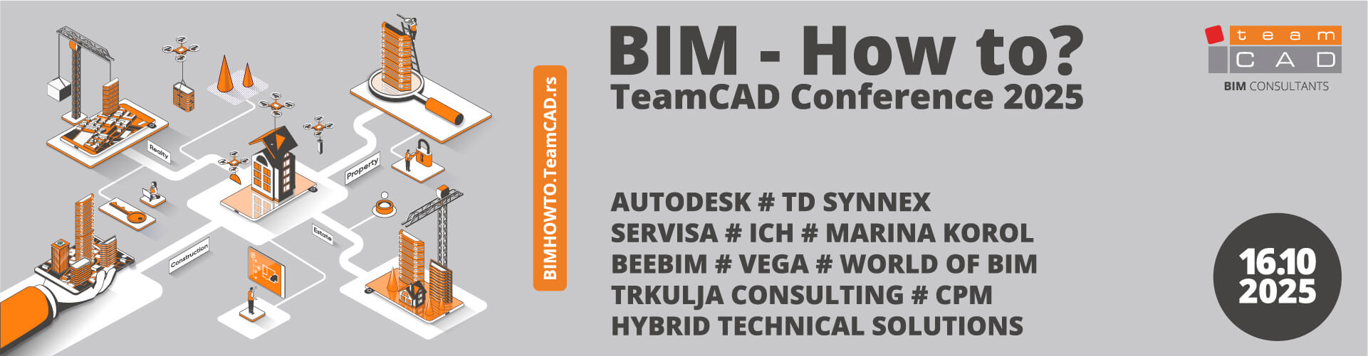 BIM - How to? TeamCAD BIM Conference 2025 banner