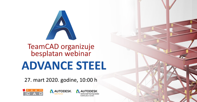 TeamCAD Advance Steel webinar