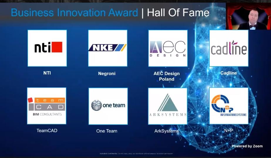 TeamCAD Business Innovation Award