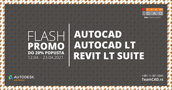 AutoCAD AutoCAD LT Revite LT Suite Autodesk Flash promocija