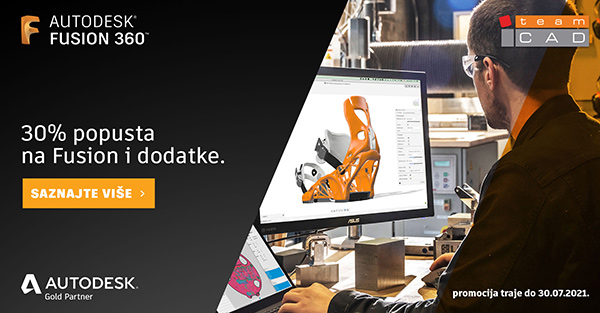 Fusion 360 promo - 30% popusta