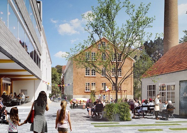 Predstavljanje projekta White Arkitekter u Nemačkoj. Kompanija je na projektu koristila novu uslugu ReCapture da bi bolje procenila potencijal materijala za ponovno korišćenje. Ljubaznošću kompanije White Arkitekter.