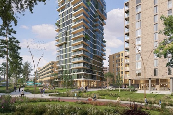 Za Hovinbyen projekat, zainteresovane strane koriste alate zasnovane na cloud tehnologiji da brzo i lako pregledaju detalje projekta bez obzira na to gde se nalaze. Ljubaznošću kompanije Skanska.